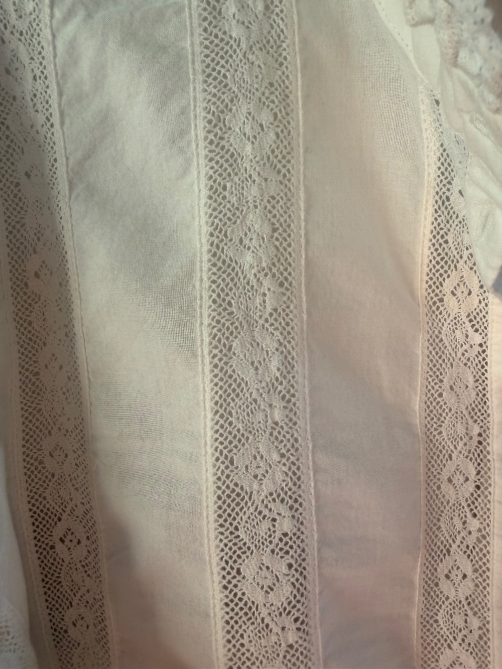 Sezane Lise Shirt Ecru - Size 4 - Picture 7 of 9